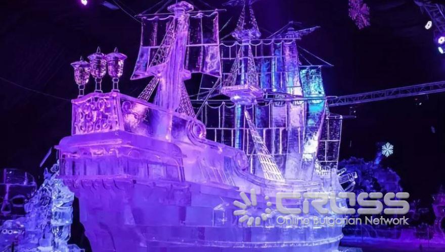 Фестивал на ледените скулптури ICE FANTASY-2019 в Санкт Петербург