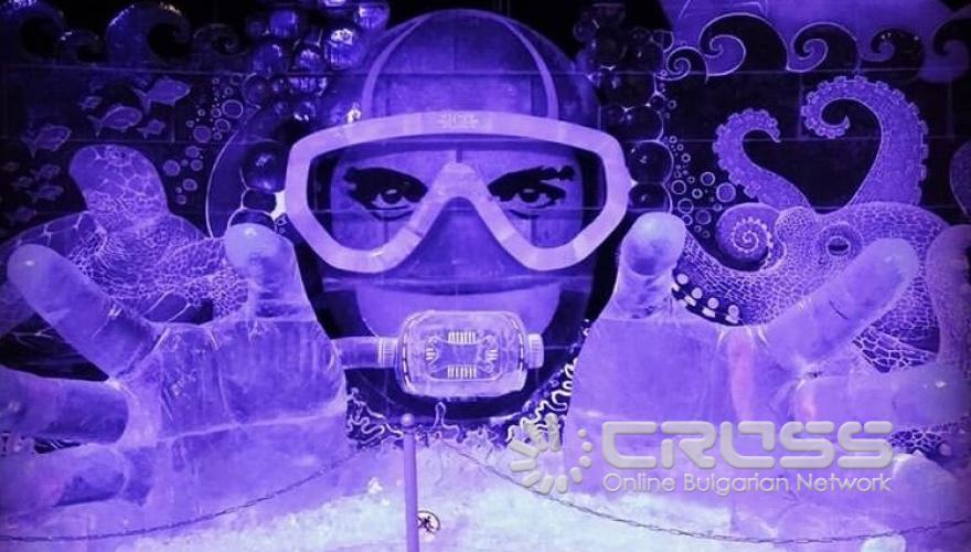 Фестивал на ледените скулптури ICE FANTASY-2019 в Санкт Петербург