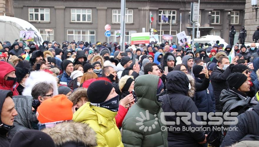Протест на ресторантьори пред Министерски съвет