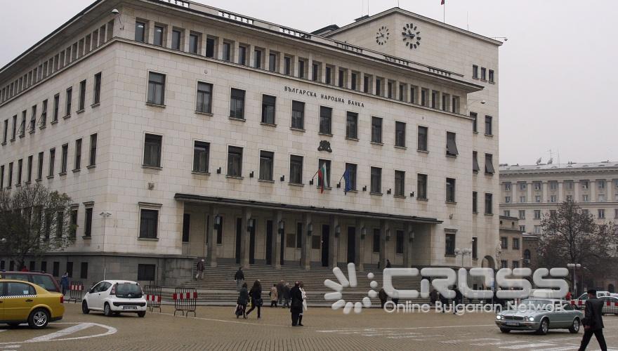 Сградата на Българска народна банка.