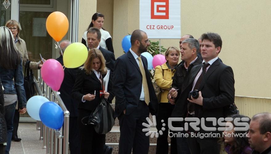 Днес,30 септември,ЧЕЗ и Столична община откриха реновирана детска градина „Слънчогледи" в квартал „Слатина" - ул. „Постоянство" 9 