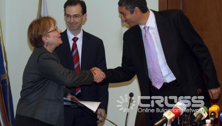 Днес,26 октомври,в зала „Колегиум" на Министерството на финансите, пресконференция даде ръководителят на техническата мисия на МВФ за пенсионната реформа Емануеле Балдачи