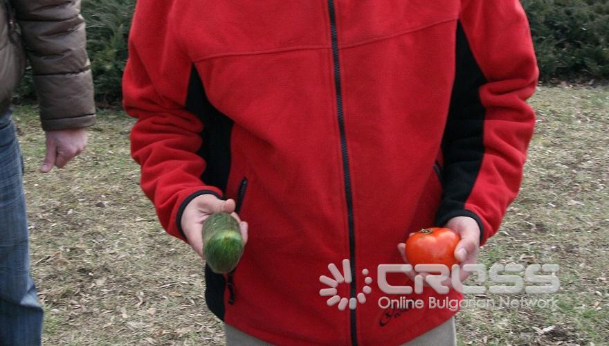 С протест срещу последните поправки в закона за ГМО бяха посрещнати тази сутрин депутатите пред Народното събрание. 