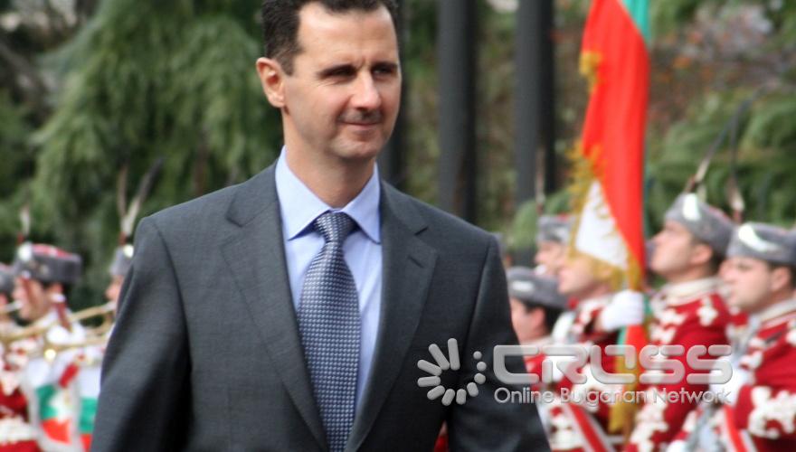 Днес,9 ноември,на площад "Св. Александър Невски" се проведе церемония по официалното посрещане на президента на Сирийската арабска република Башар ал Асад от президента Георги Първанов. 