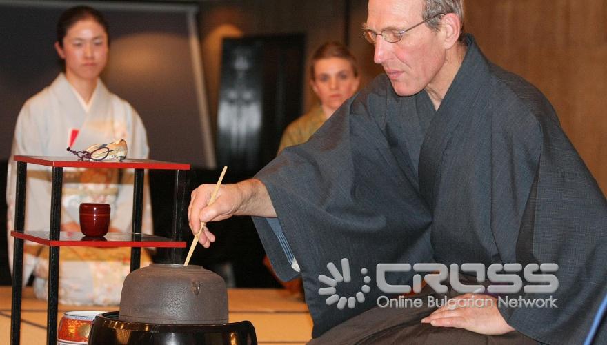 Днес,10 ноември,в зала 6 на НДК беше направена демонстрация на автентичната чайна практика „шаза”. 