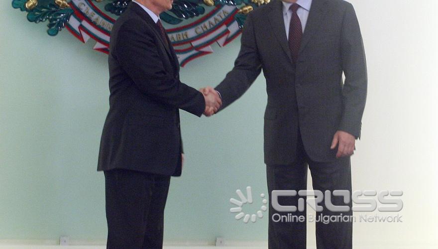 Днес,13 ноември, президентът Георги Първанов се срещна с министър-председателя на Руската федерация Владимир Путин 