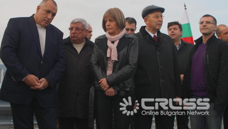 Министър-председателят Бойко Борисов откри изцяло реконструирания столичен булевард „Брюксел". На церемонията  присъства кметът на София Йорданка Фандъкова.