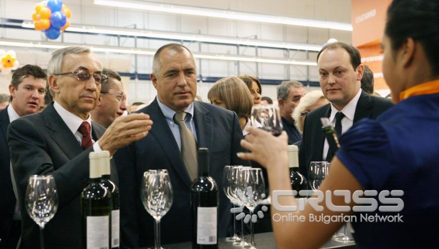 Министър-председателят Бойко Борисов присъства на официалното откриване на хипермаркет "Темпо" днес, 02 декември 