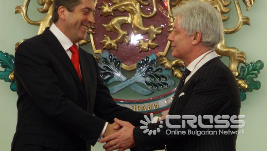 Днес,22 декември,Президентът Георги Първанов връчи висши държавни отличия на изявени български спортисти в Гербова зала в Президентството 