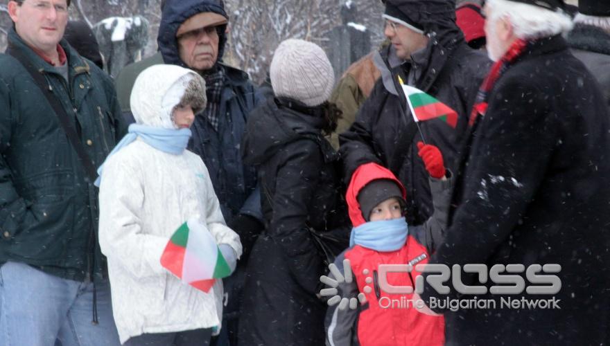 Днес,3 март,пред „Паметника на опълченците 1877-1878 г.“ зад Военния клуб Столичната община, Сдружението на приятелите на Русия „Ал. Невски“ и Фондация „Героите на България“ организираха честване на 133 години от Освобождението на България. 