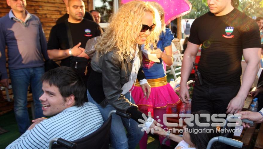 Ищар Алабина беше специален гост на откриването на спортно-развлекателен комплекс restART, което се състоя на международния Ден на детето 1 юни