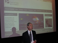 Днес,10 ноември, в кинозалата на НАТФИЗ „Кръстьо Сарафов&quot; се проведе представяне на първия български уебсайт за професионалисти в областта на сценичните изкуства.