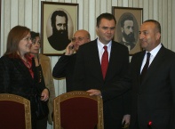 Днес,8 декември, Президентът Георги Първанов проведе среща с председателя на Парламентарната асамблея на Съвета на Европа Мевлют Чавушоглу и водената от него делегация.