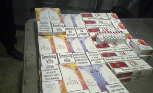 Разбиха група за разпространение на контрабандни цигари