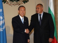  Днес, 5 май, в Министерски съвет се проведе среща между премиерът Бойко Борисов и генералният секретар на ООН Бан Ки-мун.