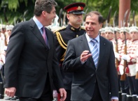 Днес,12 май, на площад „Св. Александър Невски" официално беше  посрещнат президентът на Малта Джордж Абела.