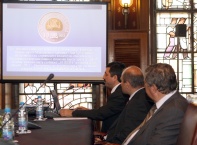 Днес,18 юни,в зала 108 на БНБ беше представена новата сребърна възпоменателна монета с нанесено частично позлатяване „Хан Крум" от серията „Средновековни български владетели".