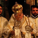 Патриарх Максим присъства на Светата литургия за Кръстов ден