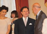 Днес,8 юли, на церемония в Гербовата зала на "Дондуков" 2 президентът Георги Първанов връчи орден "Мадарски конник" - втора степен, на Зохара Кампаньола.