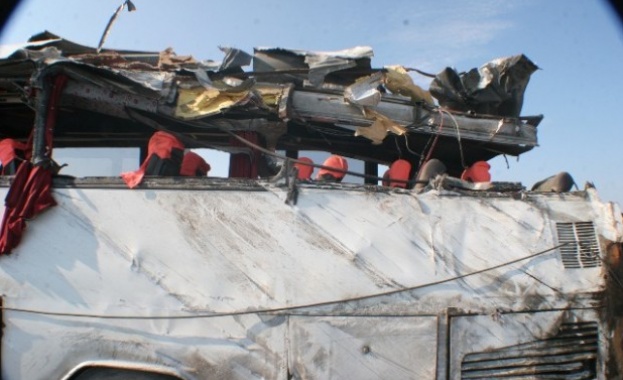 Пожар е възникнал в автобус "Сетра"