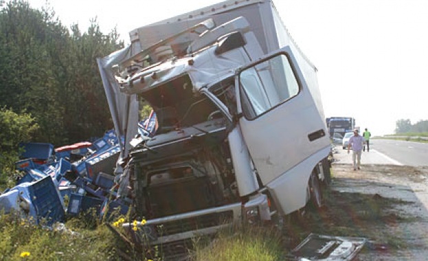 Пътно-транспортни произшествия станали в страната през изминалото денонощие