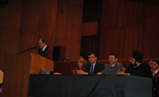 Георги Титюков присъства на откриването на академичната година в ПУ