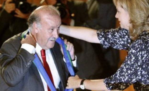 Кралски орден получиха световните шампиони по футбол от Испания