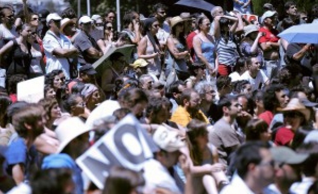 В Чикаго протестираха срещу финансовата политика на правителството 