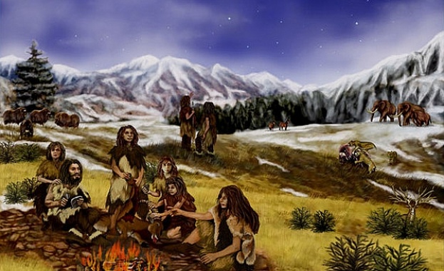 Неандерталците изграждали къщи от мамутски кости