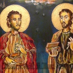 * Св. безсребреници и чудотворци Козма и Дамян. Св. прпмчци Яков Костурски, дякон Яков и мон. Дионисий (Задушница)