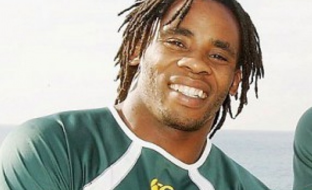 Убиха ръгбист от националния отбор на Република Южна Африка