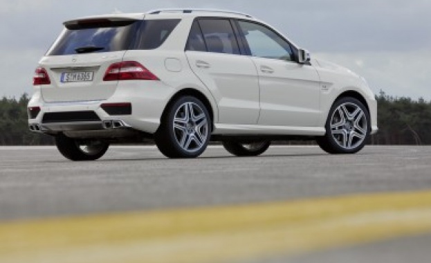 Mercedes показа предпремиерно новия ML 63 AMG