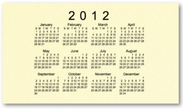 През 2012 отработваме пет съботи  