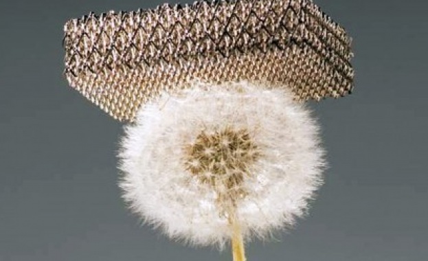 Учени създадоха най-лекия метал