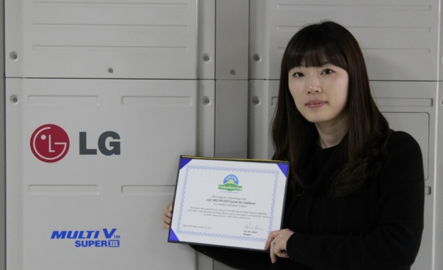 Климатик на LG става първият в света със сертификат за ниско ниво на въглеродни емисии