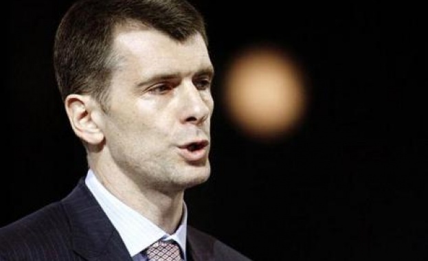 Олигархът Прохоров се появи на митинга в Москва