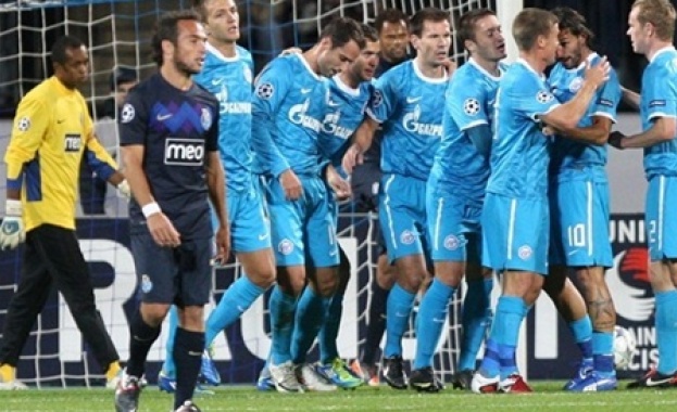 Зенит удари Бенфика с 3:2 при минус 17°