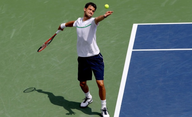 Григор Димитров демонстрира техника в София 