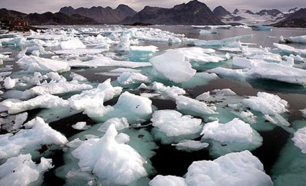 Полуостров се е разтопил в руския архипелаг Земя на Франц