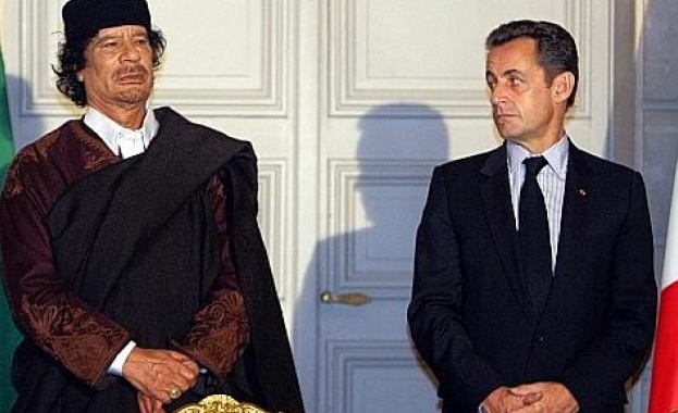 В новоразкрито интервю Кадафи признава, че е финансирал Саркози 