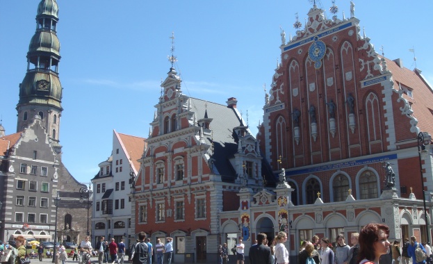 В балтийските държави Литва Латвия и Естония през 1990 1991 г