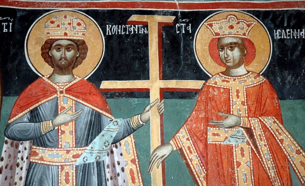 Св. велики царе равноапостолни Константин и Елена 