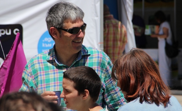 Пламен Димитров поведе шествието на КНСБ 