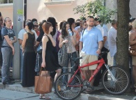 Протест срещу уволнението на председателката на Съюза на съдиите Мирослава Тодорова