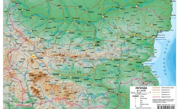 Местим България на запад с 218, 6 метра
