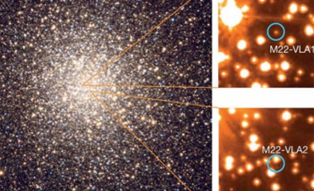 В центъра на всички галактики са разположени от една до