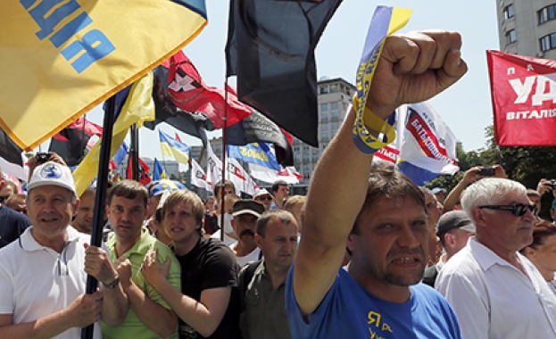 Протестиращите украинци: Украйна е Европа