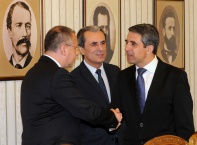 Пламен Орешарски представи състава на проектокабинета пред президента, "Булфото"  