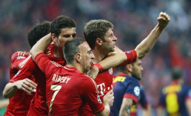 Байерн Мюнхен е фаворит срещу Арсенал в Шампионската лига 