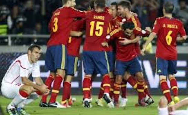 Испанците си подсигуриха билета за Бразилия